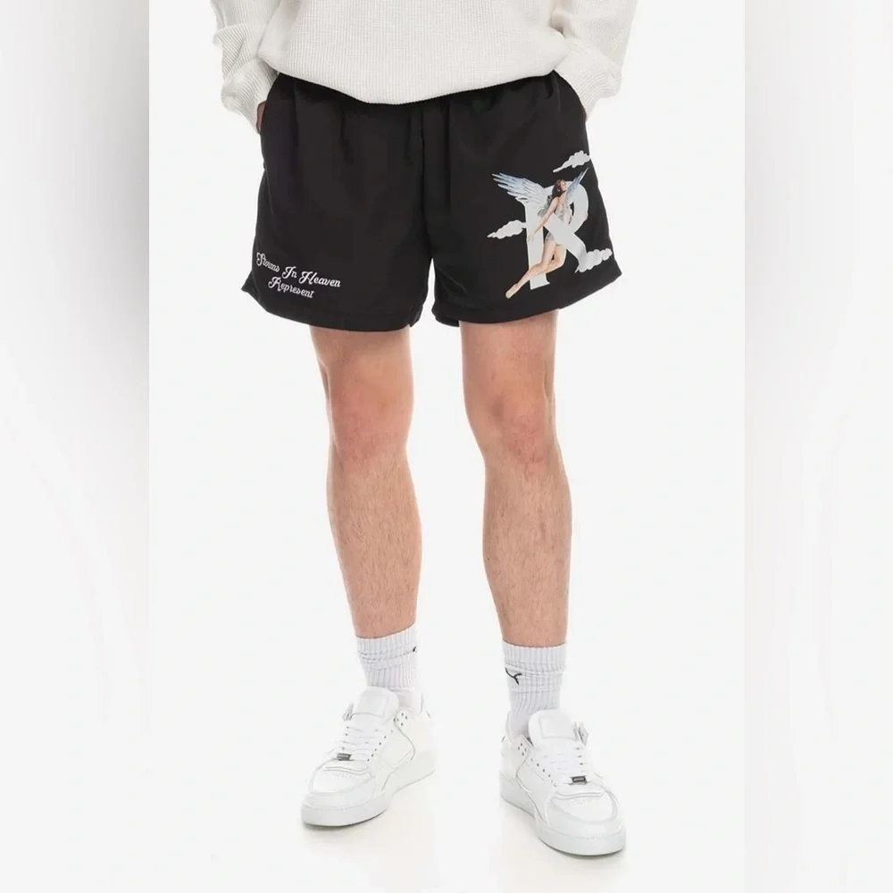 Represent Shorts Storms In Heaven Men's Black Size Medium